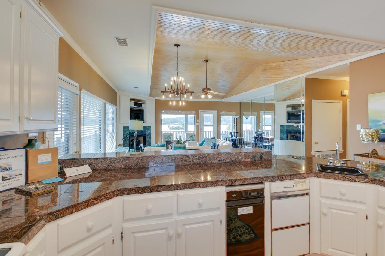 Spacious Hot Springs Penthouse Stunning Lake View מראה חיצוני תמונה